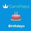 GamiPress Birthdays Addon GPL WordPress Plugin