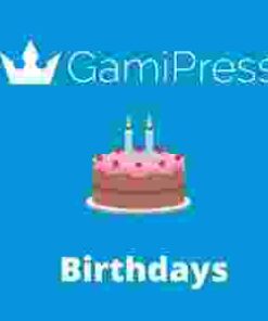 GamiPress Birthdays Addon GPL WordPress Plugin