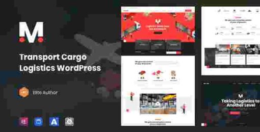 Moovit Theme GPL Transportation Logistics WordPress Theme