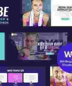 Niobe Theme GPL A Gym Trainer & Nutrition Coach WordPress Theme
