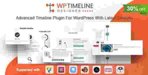 WP Timeline Designer Pro GPL WordPress Timeline Plugin
