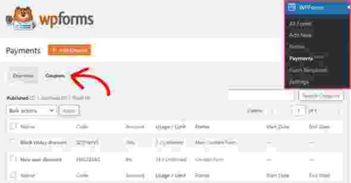 WordPressForms Coupons Addon GPL