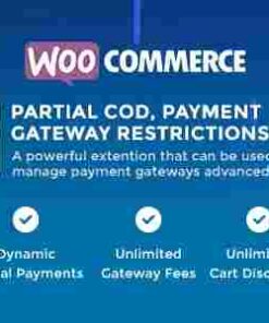 WooCommerce Partial COD GPL Payment Gateway Restrictions & Fees