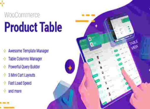 WooCommerce Product Table GPL