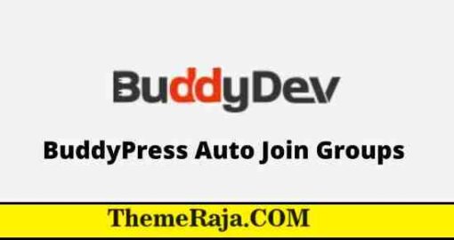 BuddyPress Auto Join Groups GPL