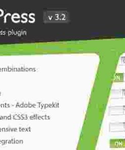 FontPress WordPress Font Manager GPL