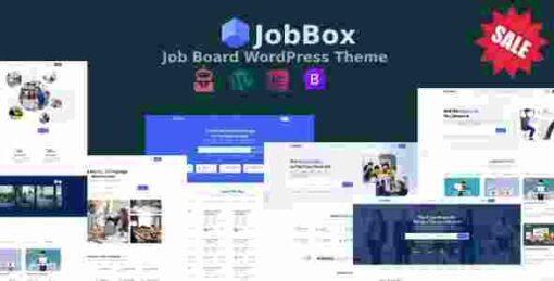 JobBox Theme GPL Job Board & Career Portal Recruitment Agency WP Theme
