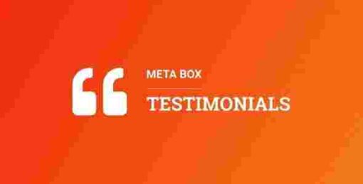 Meta Box Testimonials Addon GPL