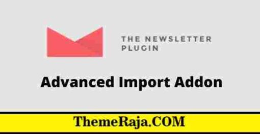 Newsletter Advanced Import Addon GPL