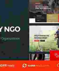 Ngo Theme GPL Charity Donation WordPress Theme