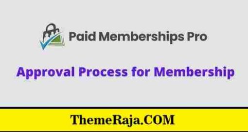 Paid Memberships Pro Approvals Addon GPL