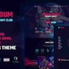 Acidum Theme GPL Night Club, DJ and Dance & Disco Music 2 Acidum Theme GPL