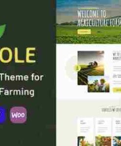 Agrikole Theme GPL Responsive WordPress Theme for Agriculture & Farming