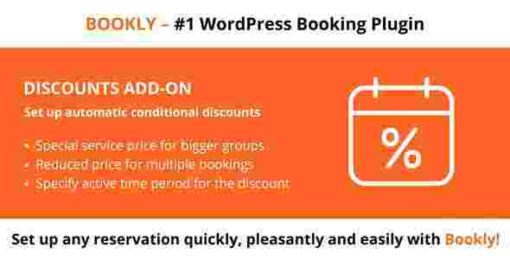 Bookly Discounts Addon GPL