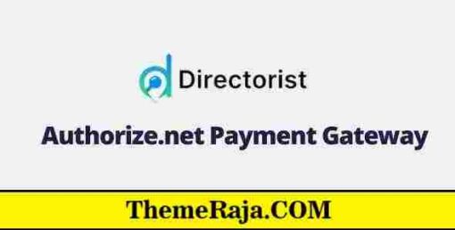Directorist Authorize.net Payment Gateway GPL