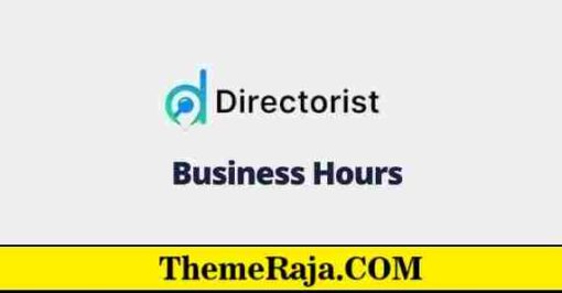 Directorist Business Hours GPL