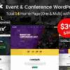 EvenTalk Theme GPL Event Conference WordPress Theme