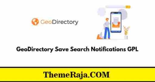 GeoDirectory Save Search Notifications GPL