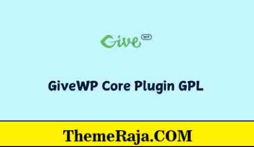 GiveWP GPL Core Simplify Your Fundraising, Amplify Your Mission