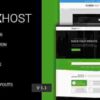 MaxHost Theme GPL Web Hosting, WHMCS and Corporate Business WP Website