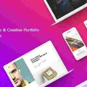 Naix Theme GPL Creative & High Performance Portfolio WordPress Theme
