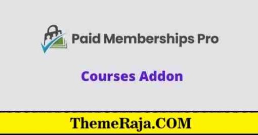 Paid Memberships Pro Courses Addon GPL