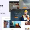 Quper Theme GPL Construction and Architecture WordPress Theme