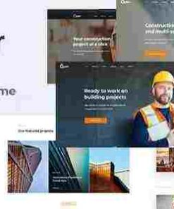 Quper Theme GPL Construction and Architecture WordPress Theme