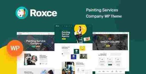 Roxce Theme GPL Painting Services WordPress Theme + RTL