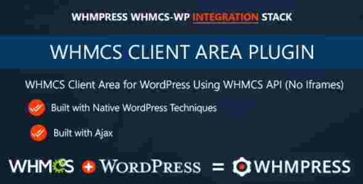 WHMCS Client Area for WordPress by WHMpress