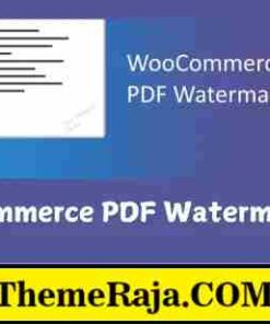 WooCommerce PDF Watermark GPL