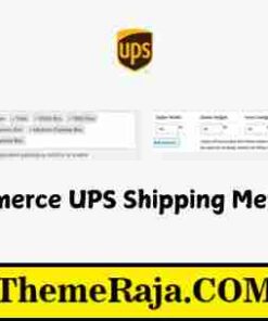 WooCommerce UPS Shipping Method GPL