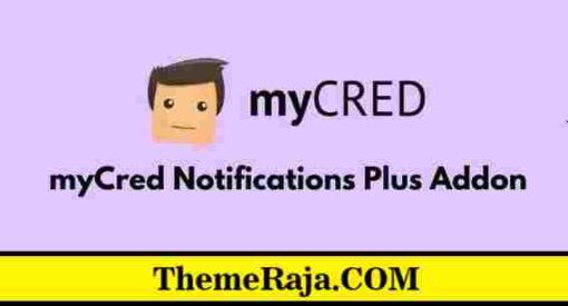 myCred Notifications Plus Addon GPL