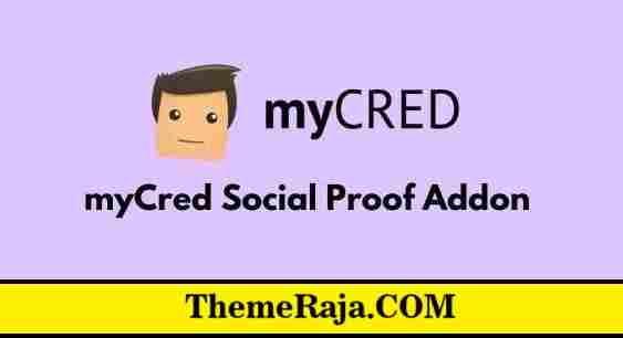 myCred Social Proof Addon GPL 3 myCred Social Proof Addon GPL