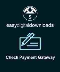Easy Digital Downloads Check Payment Gateway Addon GPL