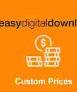 Easy Digital Downloads Custom Prices Addon GPL