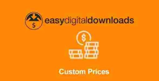 Easy Digital Downloads Custom Prices Addon GPL