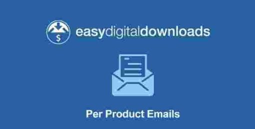 Easy Digital Downloads Per Product Emails Addon GPL