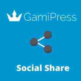 GamiPress Social Share GPL WordPress Plugin