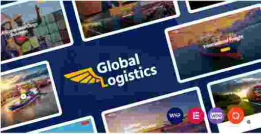 Global Logistics Theme GPL Transportation & Warehousing WordPress Theme