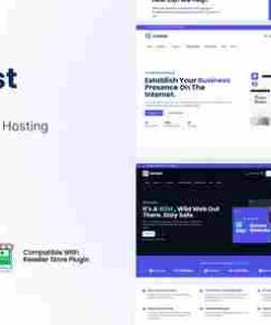 GoHost Theme GPL Reseller Web Hosting WordPress Theme