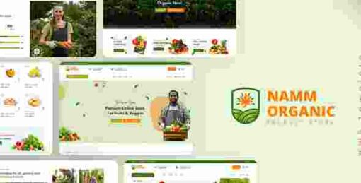 Namm Theme GPL Grocery Shop WordPress