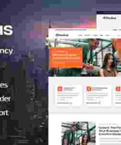 Redias Theme GPL Creative Digital Agency WordPress Theme