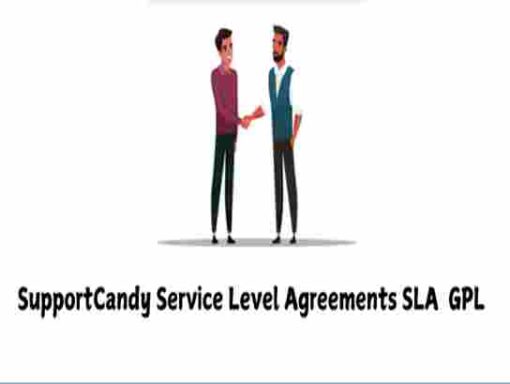 SupportCandy Service Level Agreements SLA GPL