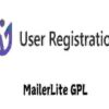 User Registration MailerLite GPL
