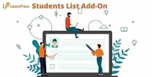 Wordpress LearnPress Students List Addon GPL