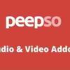 Wordpress PeepSo Audio & Video Addon GPL