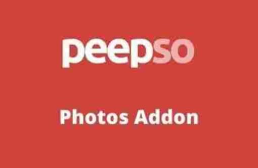 Wordpress PeepSo Photos Addon GPL