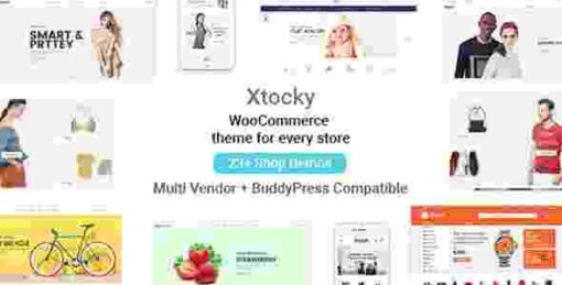 Xtocky Theme GPL WooCommerce Responsive Theme