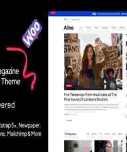 Alino Theme GPL Personal Blog WordPress Theme